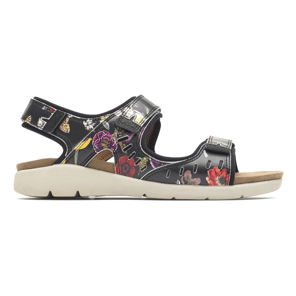 Sandalias Rockport Mujer Mexico - Eileen Comfort Multicolor - IVTUG3618